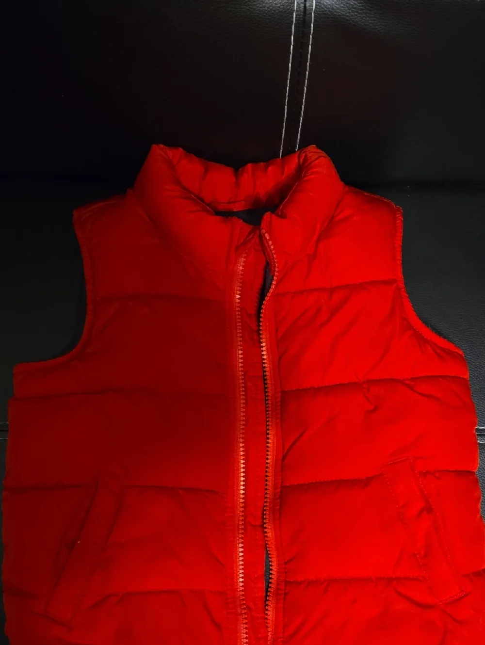 Boys 4T Old Navy Red Puffer Vest